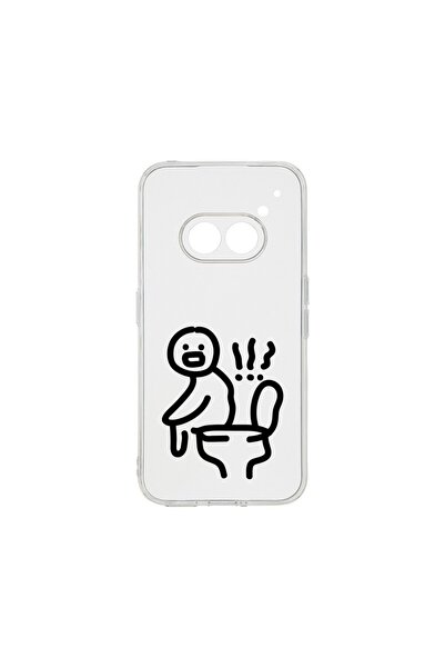 bestcase Husă transparentă din silicon de 2MM, compatibilă cu Nothing Phone 2...