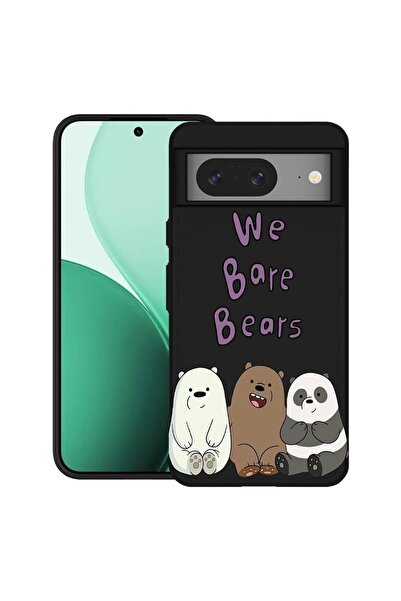 bestcase Υπέρλεπτη Θήκη TPU Συμβατή με Google Pixel 8, με Σχέδιο Αρκούδες, 21...