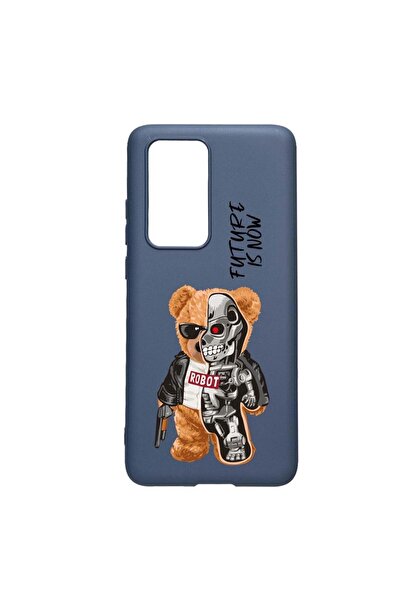 bestcase Husa Silicon, Compatibila Cu Huawei P Smart 2021, Half Robot Hald Te...