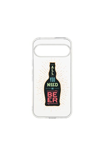 bestcase Husă transparentă din silicon de 2MM, compatibilă cu Google Pixel 9 ...