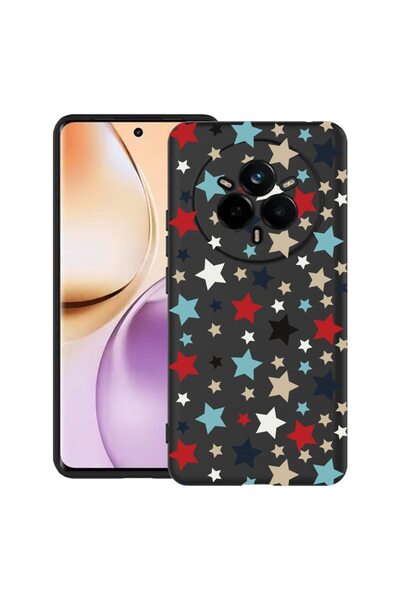 bestcase Husă pentru Realme 14 Pro 5G, Stars, Silicon subțire de 0.8MM, Antiș...
