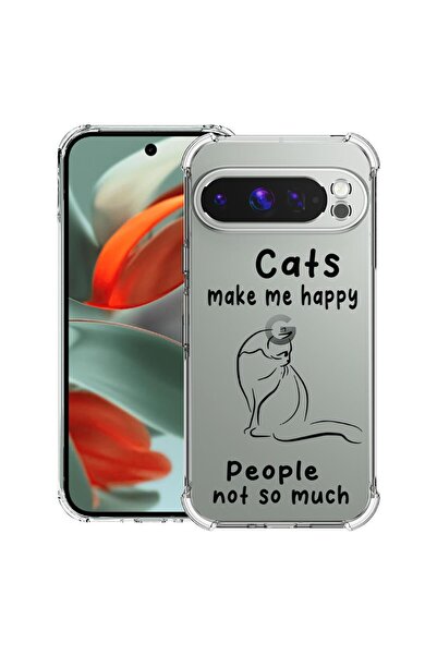 bestcase Husă Antișoc Pentru Google Pixel 9 Pro XL, Pisici și Oameni, 1946015...