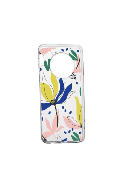 bestcase Husa Silicon Compatibila Cu Huawei Mate 30, Flowers Pattern, reziste...