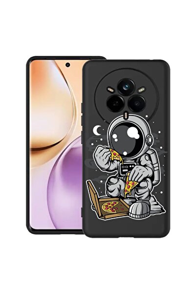 bestcase ¬Æ Husa pentru Realme 14 Pro Plus 5G, Astronaut Pizza, Slim Silicon ...