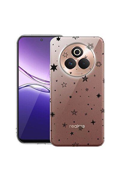 bestcase ¬Æ Husa pentru Realme P3 Pro cu Design Stars, Clear Slim Silicon, An...