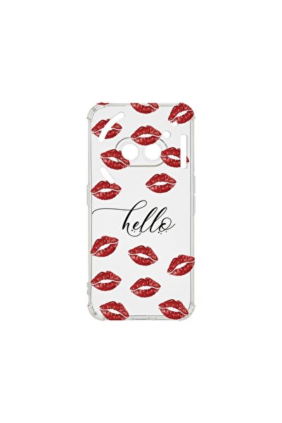 bestcase Αντικραδασμική Θήκη 1.5MM, Συμβατή με Nothing Phone 2a, Hello Kisses...