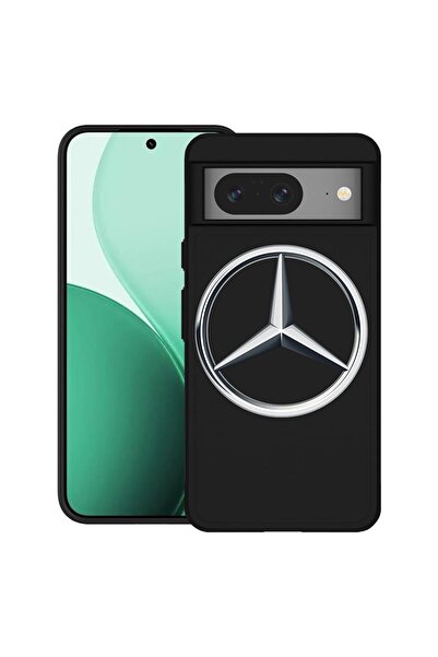 bestcase Υπέρλεπτη Θήκη TPU Συμβατή με Google Pixel 8, με σχέδιο Mercedes-Ben...