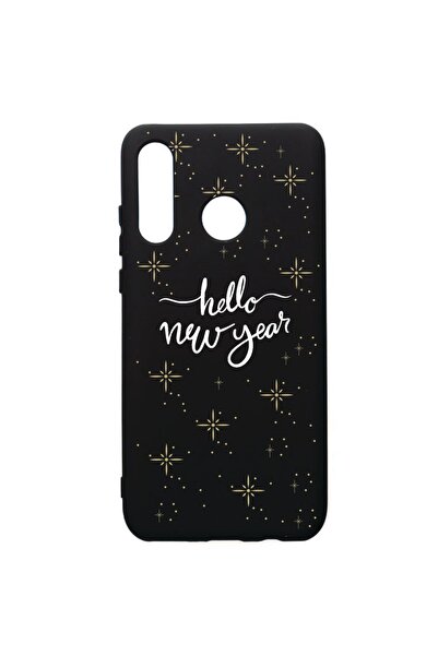 bestcase Husa de protectie Huawei P30 Lite, Hello New Year, silicon, cu inter...