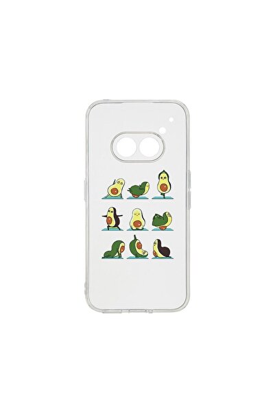 bestcase ¬Æ Husa Clear Silicon 2MM, Compatibila Cu Nothing Phone 2a, Avocado ...