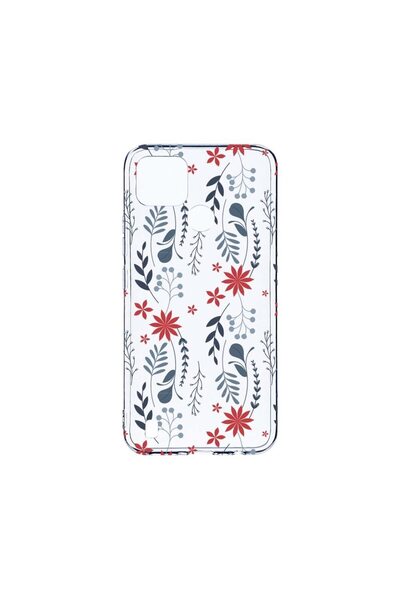 bestcase Husa BestCase¬Æ Clear Silicon 2MM, Compatibila Cu Realme C25Y, Flowe...