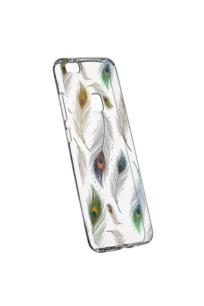 bestcase Θήκη σιλικόνης, Διάφανη, Λεπτή, Παγώνι, 152, Huawei P10 LITE