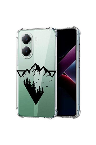 bestcase ¬Æ Husa compatibila Poco X7 Pro 5G, Anti Shock 1.5MM, Camping Forest...