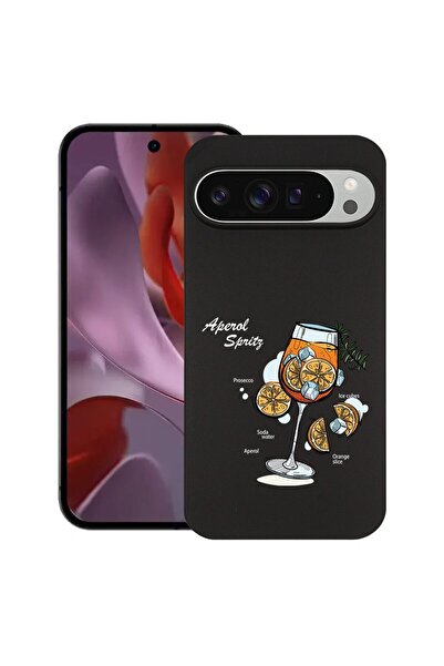 bestcase ¬Æ Husa Slim Silicon pentru Google Pixel 10 Pro XL, Aperol Spritz, 2...