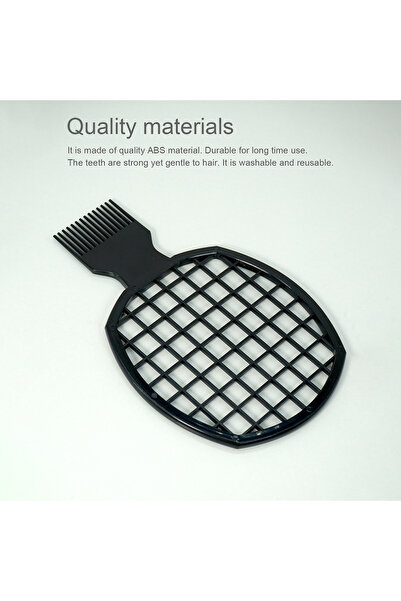 choice2 1PCS Barbershop Wave Shaped Hair Brush Afro Hair Styles Carbon Fiber ...