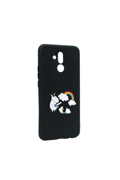 bestcase Θήκη σιλικόνης συμβατή με Huawei Mate 20 Lite, Μονόκερος - Σύννεφο, ...