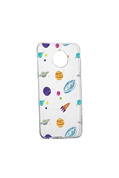 bestcase Θήκη σιλικόνης συμβατή με Nokia C30, Universe, Planets, ανθεκτική στ...