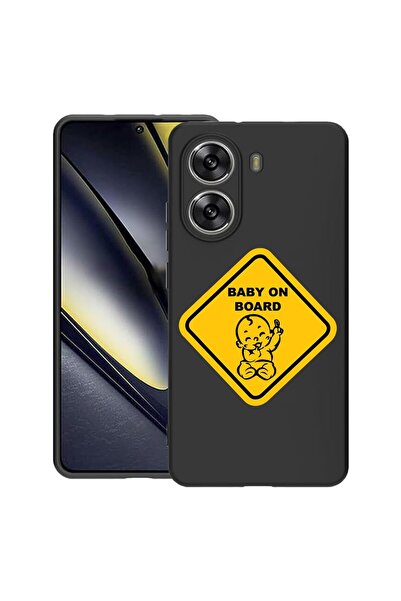 bestcase ¬Æ Husa pentru Poco X7 Pro 5G, Baby On Board, Slim Silicon 0.8MM, An...