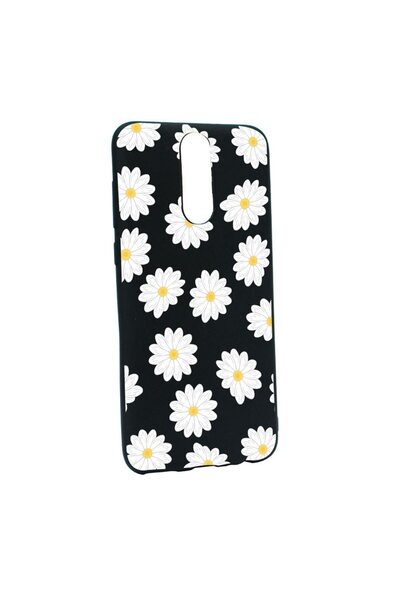 bestcase Husa Silicon Happy Flowers, compatibila cu Nokia 2.4, rezistenta la ...