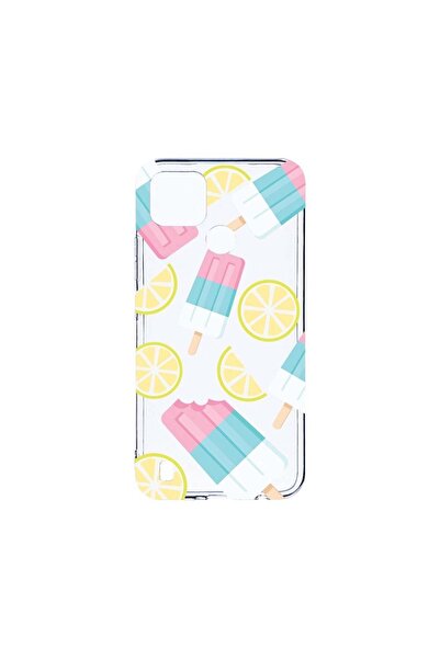 bestcase Прозрачен силиконов калъф 2ММ, съвместим с Realme C21Y, Цвят сладоле...