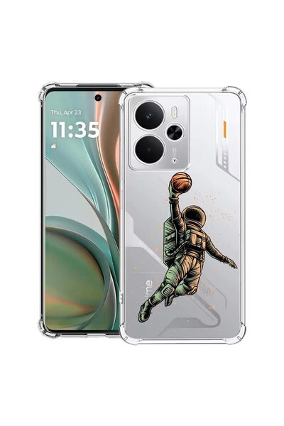 bestcase Αντικραδασμική Θήκη Συμβατή με Poco M7 Pro 5G, με Σχέδιο Αστροναύτη ...
