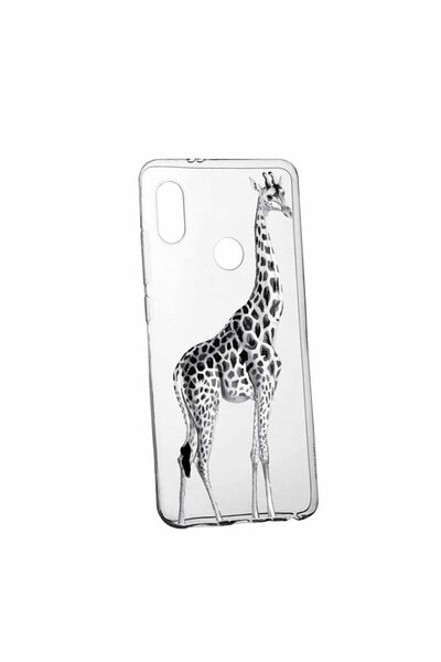 bestcase Husa pentru Huawei P20 Lite, Silicon, Slim, Girafa, 175