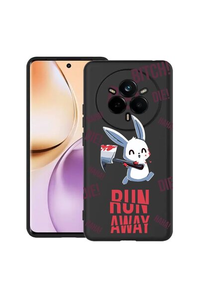 bestcase ¬Æ Husa pentru Realme 14 Pro 5G, Run away!, Slim Silicon 0.8MM, Anti...