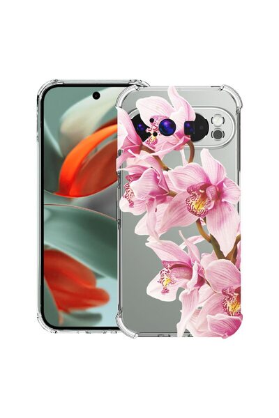 bestcase ¬Æ Husa Anti Shock Compatibila cu Google Pixel 10 Pro XL, Floral - E...
