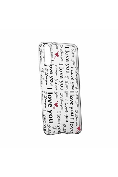 bestcase Θήκη σιλικόνης, Διαφανής, Λεπτή, Σ' αγαπώ, Huawei P20 Plus