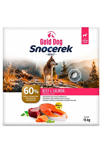 Other Gold Dog Snocerek Adult Beef & Salmon 15kg