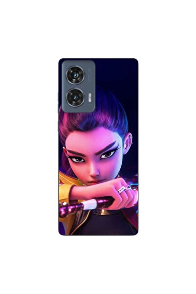 OEM Husa compatibila cu Motorola Edge 50 Fusion Silicon Gel Tpu Model KPop De...
