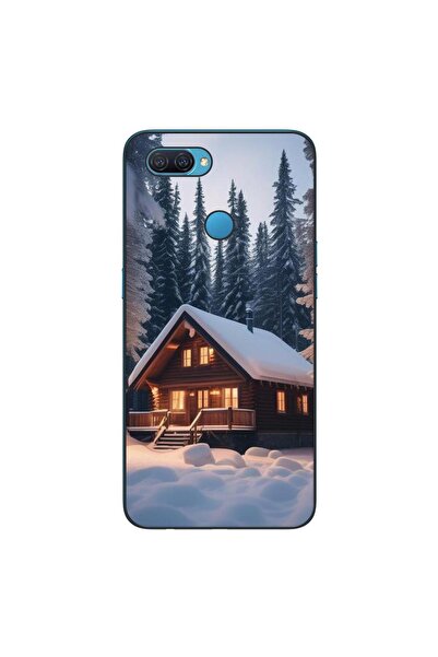 OEM Husa compatibila cu Oppo A12 Silicon Gel Tpu Model Peisaj Iarna Cabana