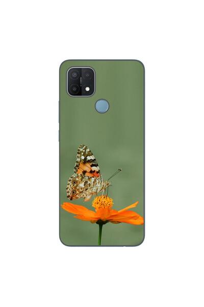 OEM Husa compatibila cu Oppo A15 si A15s Silicon Gel Tpu Model Fluture