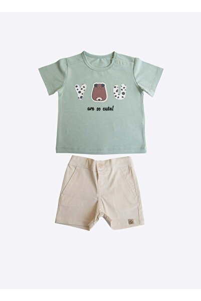 kitikate Organic so Cute 2-Piece Set Green