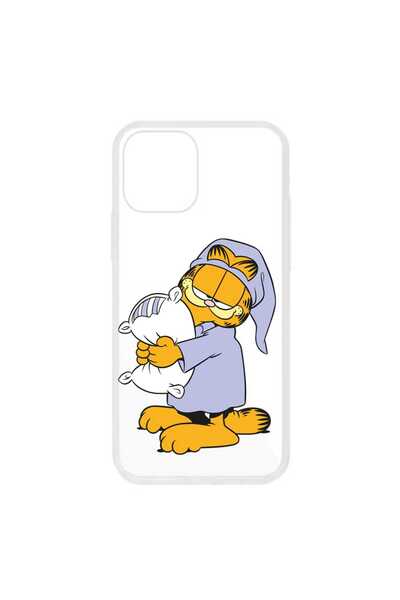 OEM Husa compatibila cu Apple iPhone 12 Pro Silicon Transparenta Model Garfie...
