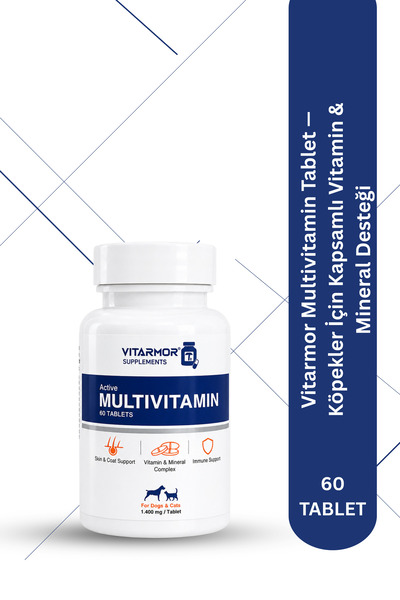 VITARMOR SUPPLEMENTS Vitarmor Multivitamin Tablet — Köpekler İçin Kapsamlı Vi...