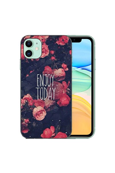 OEM Калъф, съвместим с Apple iPhone 11, силиконов гел TPU модел, Насладете се...