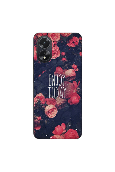 OEM Husa compatibila cu Oppo A38 4G Silicon Gel Tpu Model Enjoy Today