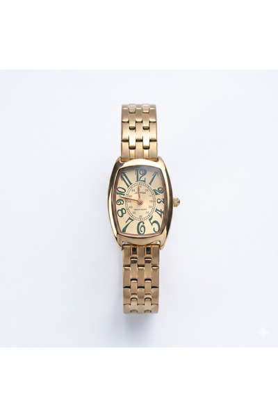 Joefox TONNEAU STYLE 9120 ROSE-GOLD DIAL - WOMEN'S QUARTZ