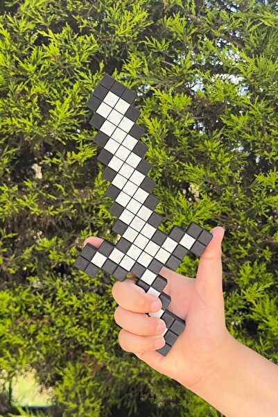 Laynor3D Minecraft Kılıcı 25 Cm Çocuklar İçin Oyuncak Kılıç Masa Üstü Dekorat...