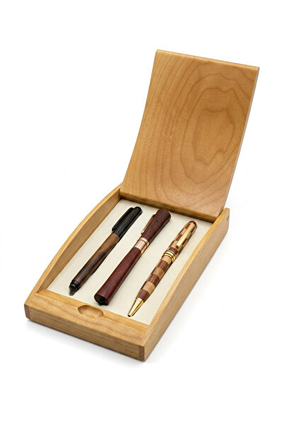 Laser Gallery Wooden Executive Pen Gift Set