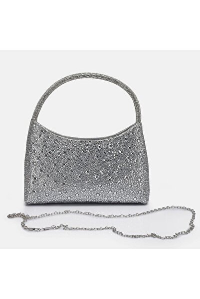37Numara حقيبة سهرة مرصعة بالفضة
