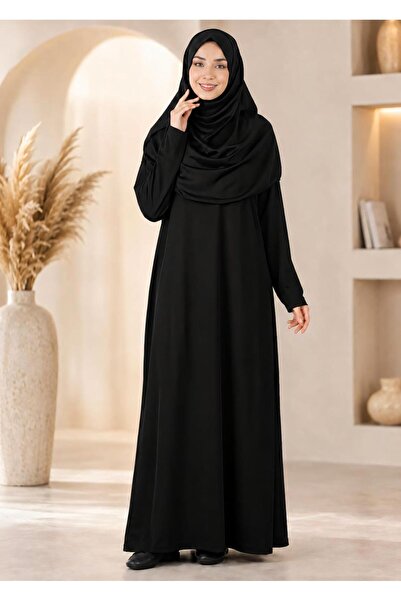Gioni Easy-To-Wear One-Piece Prayer Dress with Headscarf