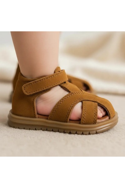 Tuğba Ortopedi 1912 Orthopedic 100% Genuine Leather Unisex Baby First Step Ta...