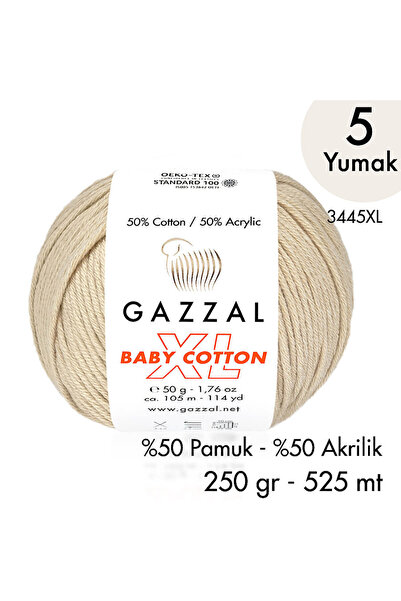Gazzal Baby Cotton XL 3445XL