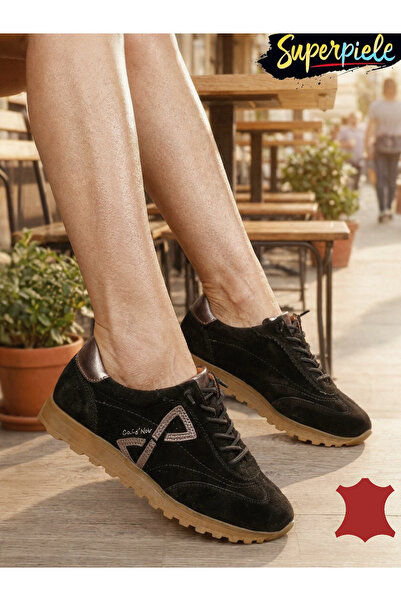 ANGEL BLUE Women's casual shoes with light sole made of Genuine Leather