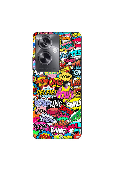 OEM Husa compatibila cu Oppo A79 5G Silicon Gel Tpu Model Pop Art Pow Wow Boom