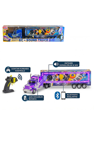 SCOWETTO Full Fonksiyon Şarj Edilebilir Işıklı Müzikli Bluetooth'lu RC Sound ...