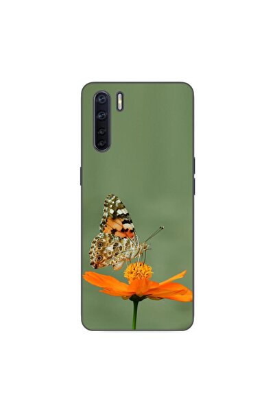 OEM Θήκη συμβατή με Oppo A91 από σιλικόνη gel TPU με σχέδιο πεταλούδας