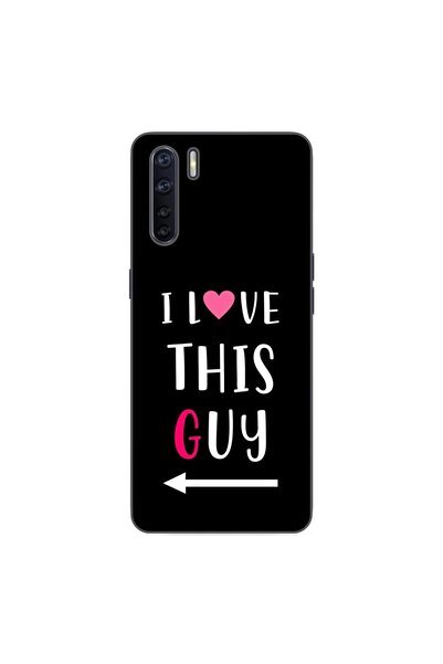 OEM Θήκη συμβατή με Oppo A91, από σιλικόνη gel TPU, με σχέδιο Ζευγάρια Λατρεύ...