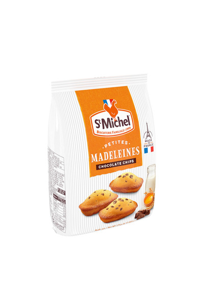 St Michel MINI MADELEINE CHOCOLATE CHIPS 10X175G